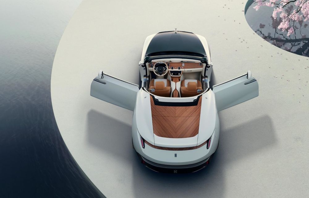 Noul Rolls-Royce Arcadia Droptail: exemplar unicat cu cel mai complex ceas din lume - Poza 10