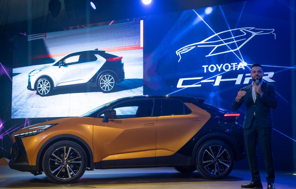 Noua generație Toyota C-HR a debutat, oficial, în România. Start de la 33.700 de euro - Poza 36