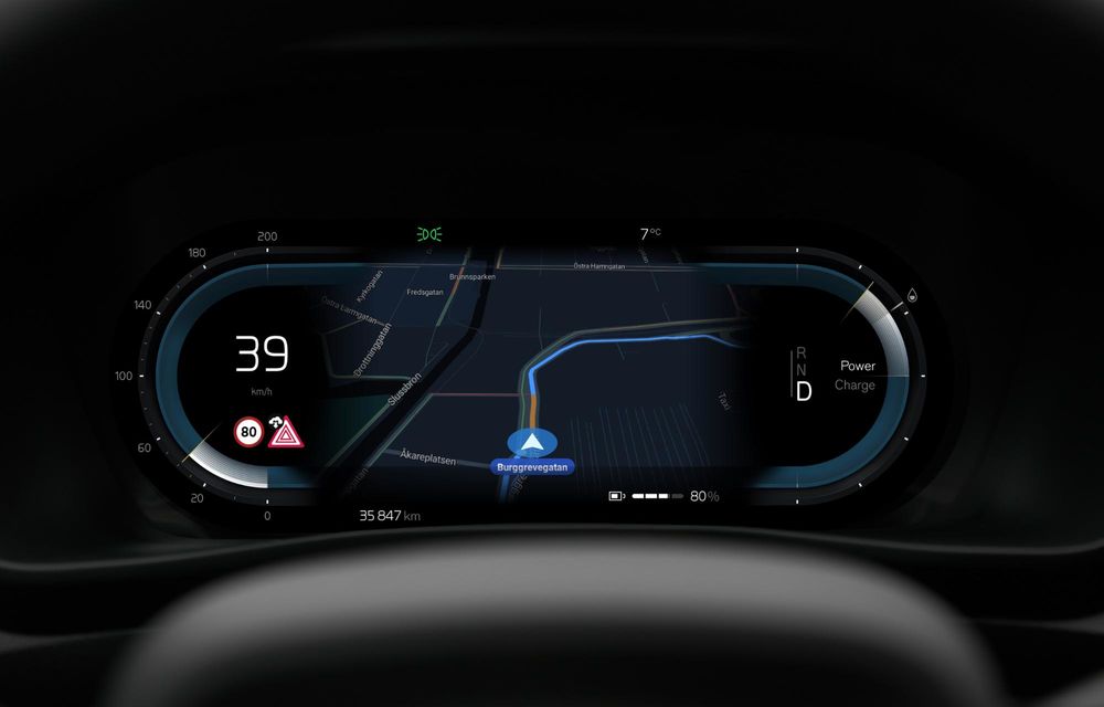 Volvo introduce un sistem care îi avertizează pe șoferi de accidente în față - Poza 2