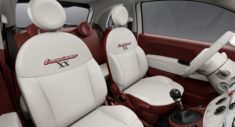 Ediția limitată Fiat 500 Tributo Trepiuno: nuanță exterioară specială și interior bicolor - Poza 4