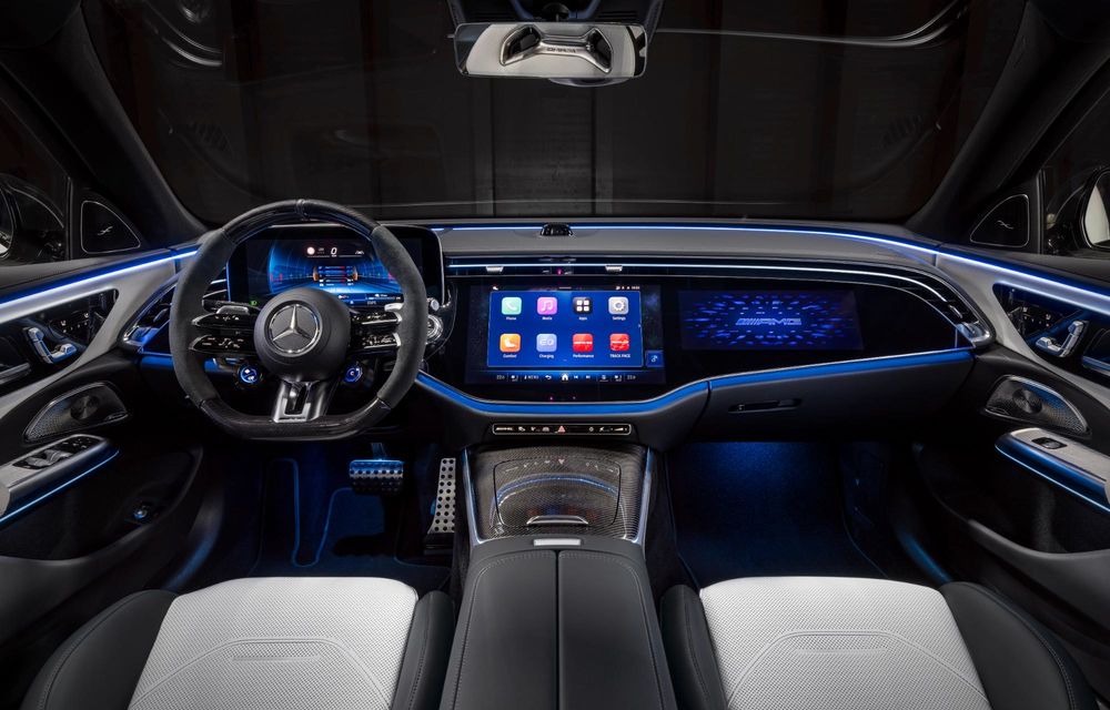 Noul Mercedes-AMG E53 Hybrid: motor de 585 CP și autonomie de 100 de km în modul electric - Poza 20