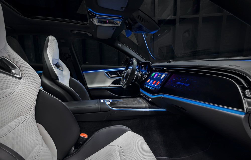 Noul Mercedes-AMG E53 Hybrid: motor de 585 CP și autonomie de 100 de km în modul electric - Poza 22