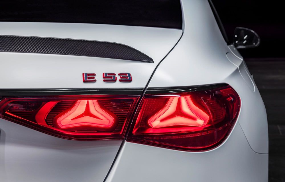 Noul Mercedes-AMG E53 Hybrid: motor de 585 CP și autonomie de 100 de km în modul electric - Poza 29