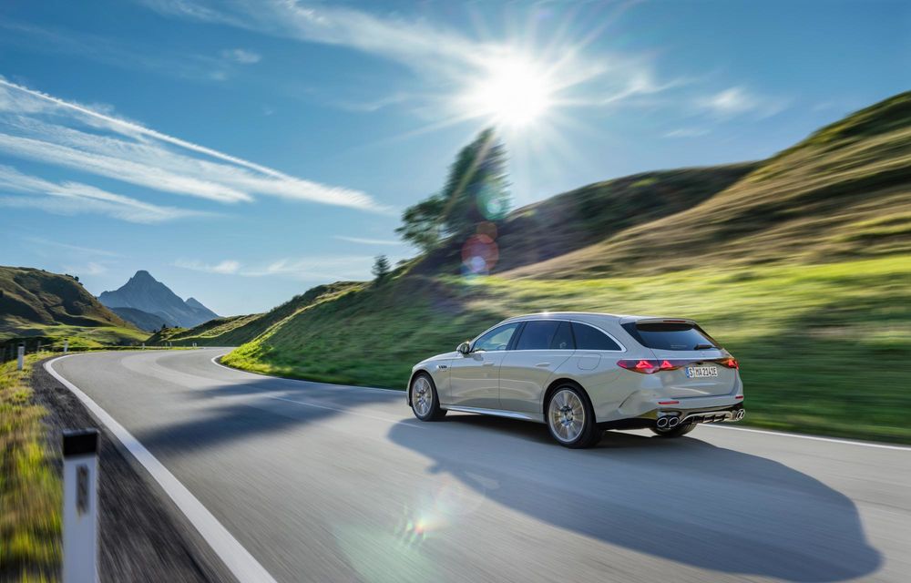Noul Mercedes-AMG E53 Hybrid: motor de 585 CP și autonomie de 100 de km în modul electric - Poza 37