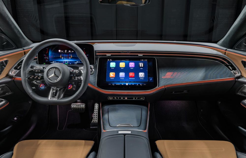 Noul Mercedes-AMG E53 Hybrid: motor de 585 CP și autonomie de 100 de km în modul electric - Poza 45