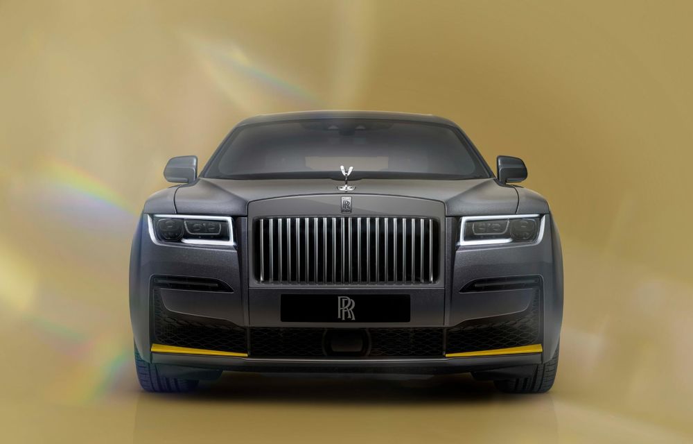 Ediție specială Rolls-Royce Ghost Prism: vopsea gri specială cu 4 accente de culoare - Poza 8