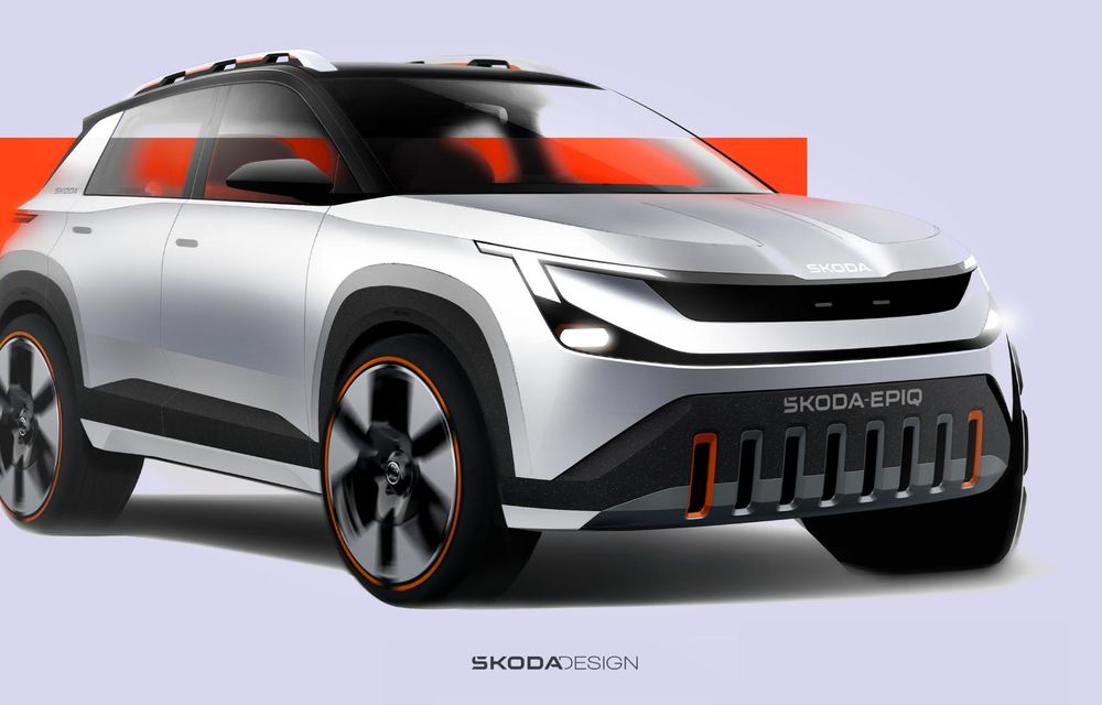 Noua Skoda Epiq: conceptul anunță un viitor crossover electric de 25.000 de euro - Poza 8
