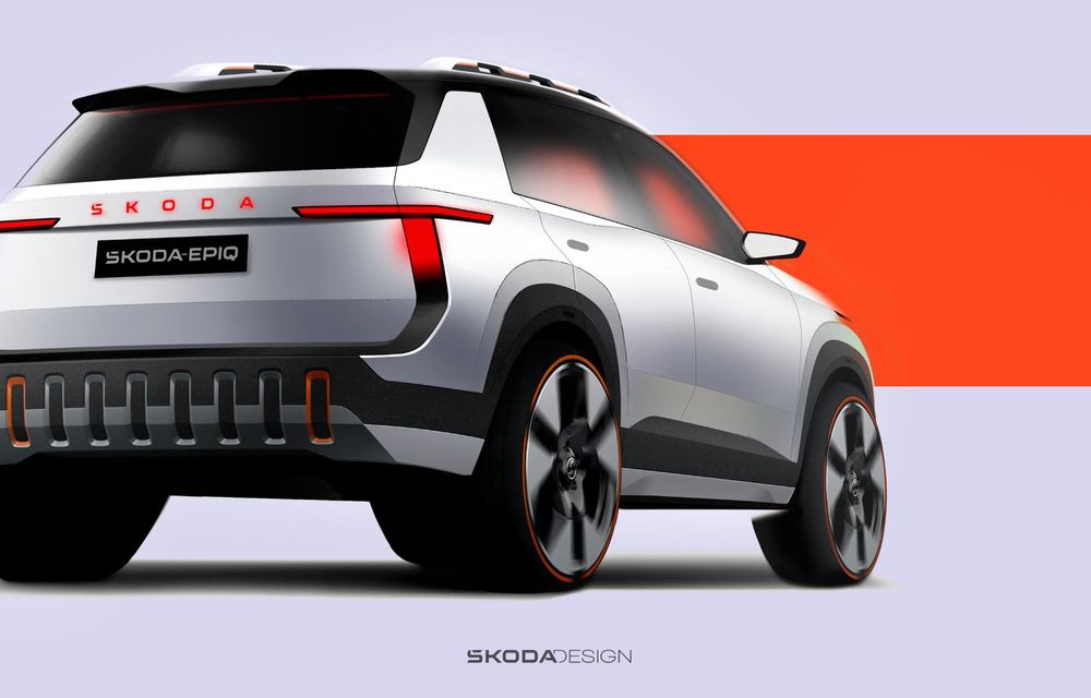 Noua Skoda Epiq: conceptul anunță un viitor crossover electric de 25.000 de euro - Poza 9
