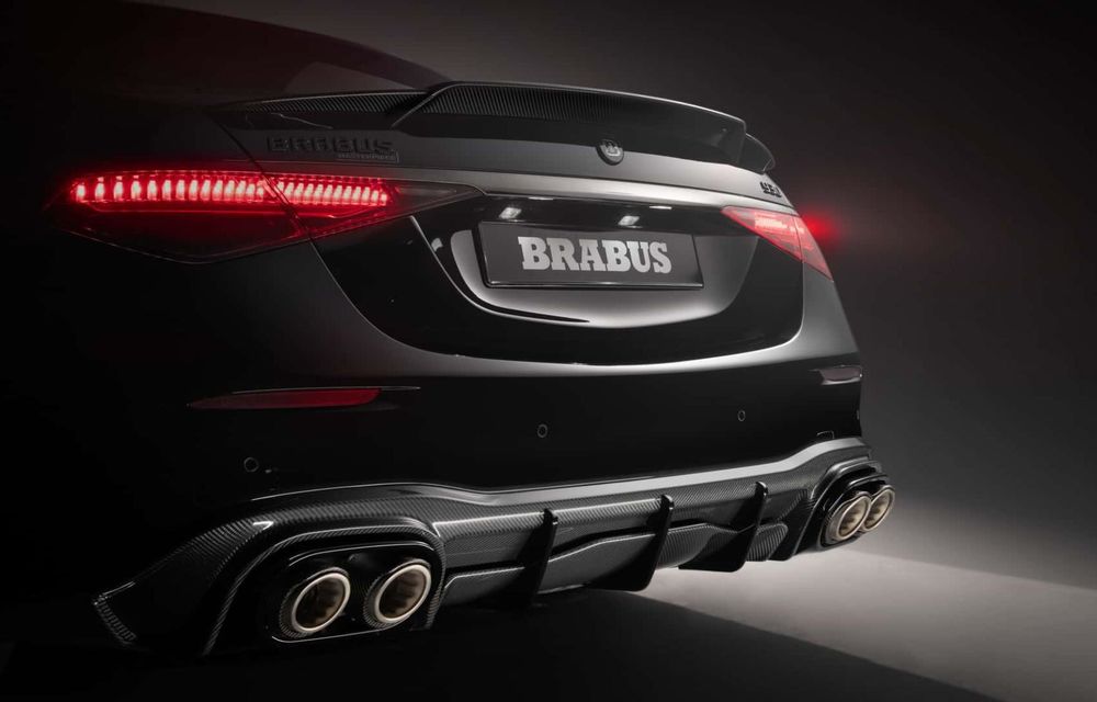 Noul Brabus 930 S, un sedan de lux de performanță cu 930 de cai putere - Poza 30