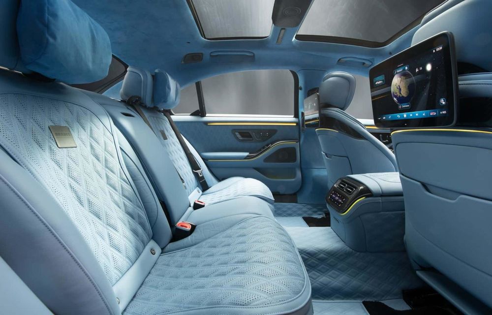Noul Brabus 930 S, un sedan de lux de performanță cu 930 de cai putere - Poza 48