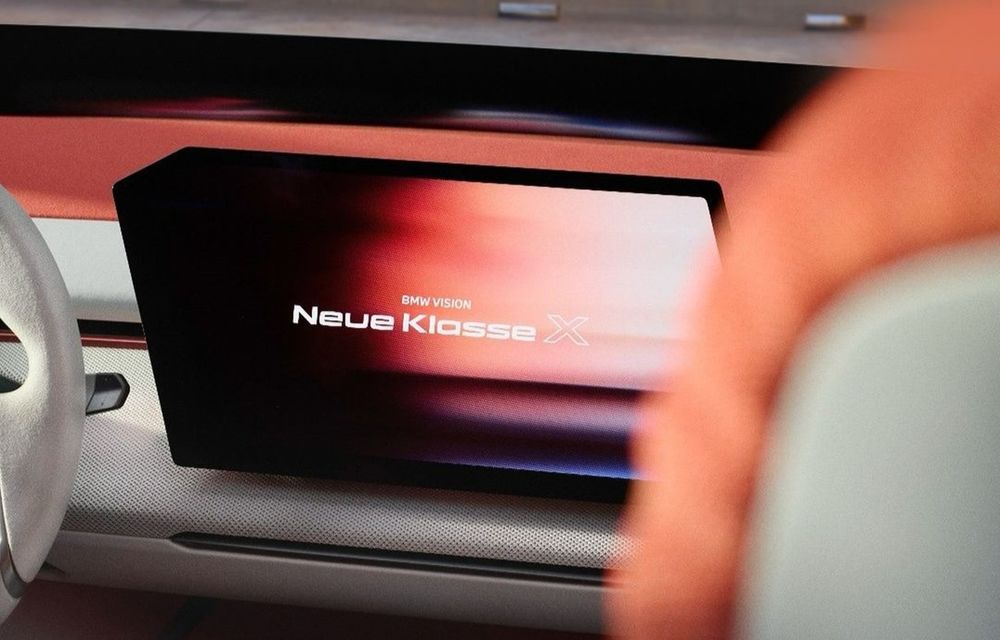 Prima imagine cu noul concept BMW Neue Klasse X, un viitor SUV electric - Poza 1