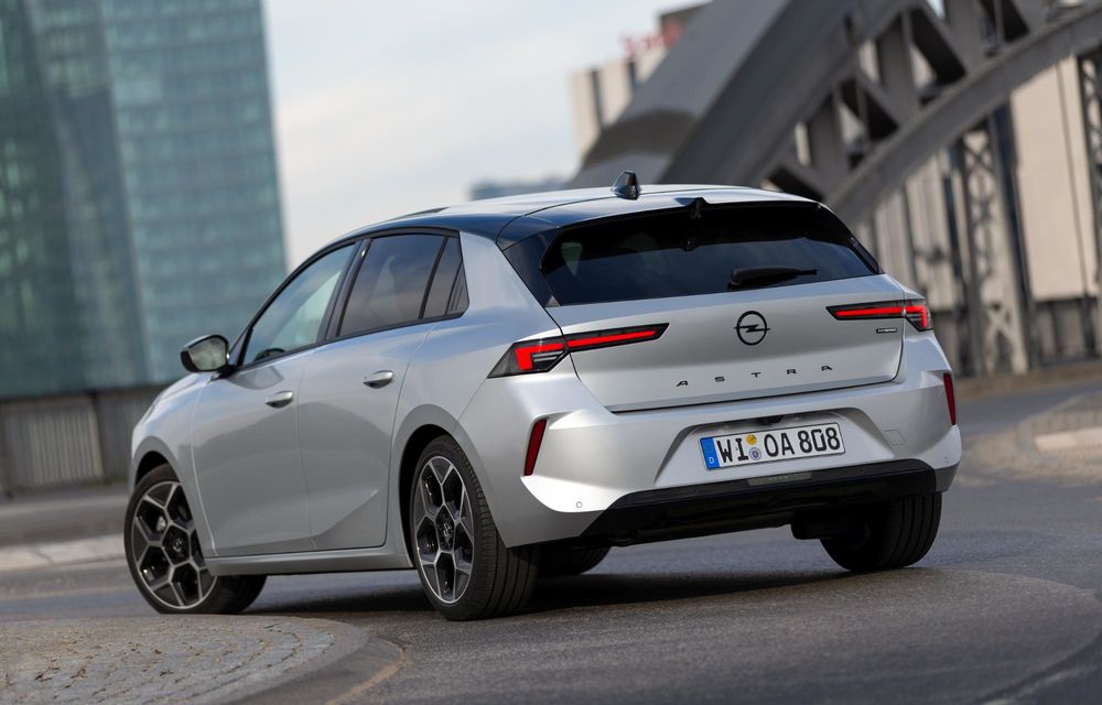 Motorizare mild-hybrid pentru Opel Astra: start de la 36.400 de euro în Germania - Poza 5