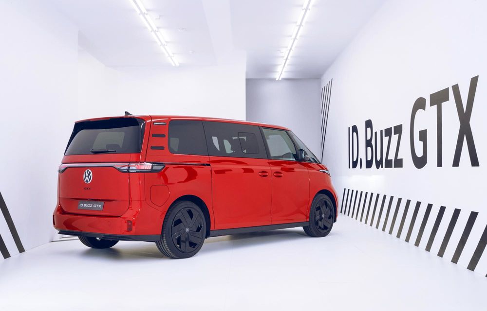 Noul Volkswagen ID.Buzz GTX debutează cu 340 CP și tracțiune integrală - Poza 13