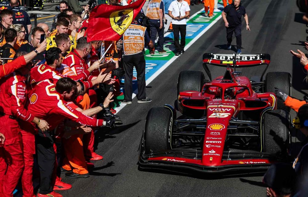 F1: Dublă Ferrari în Australia. Max Verstappen, abandon din motive tehnice - Poza 1