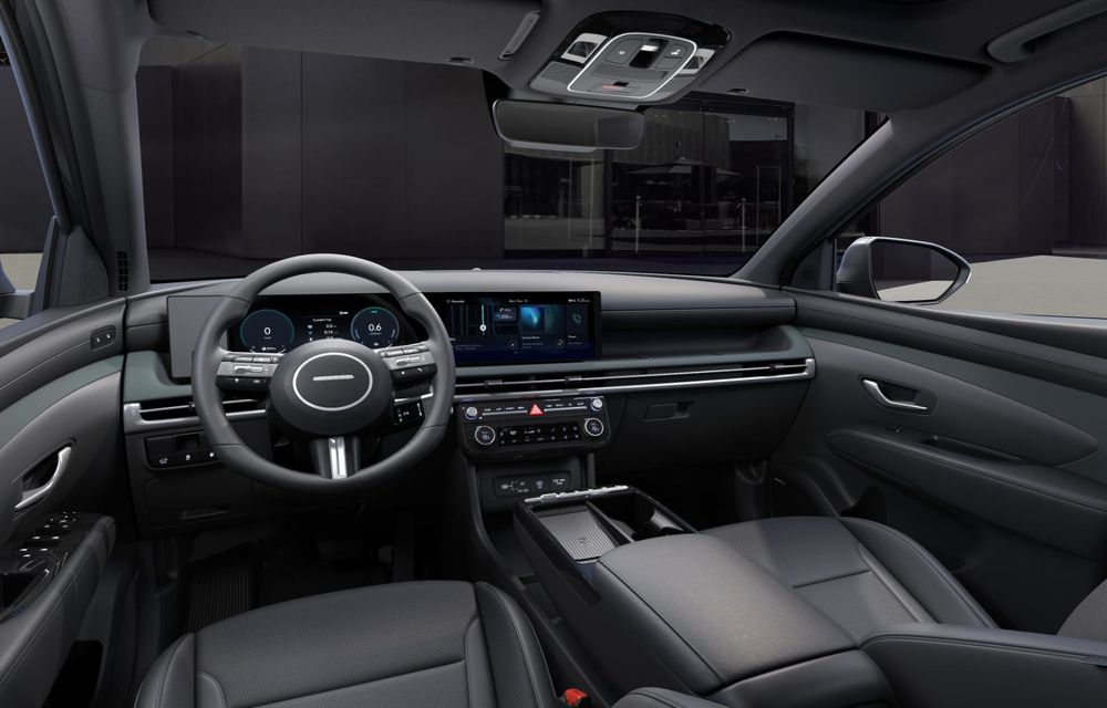 Hyundai prezintă noul Tucson facelift: interior complet revizuit - Poza 4