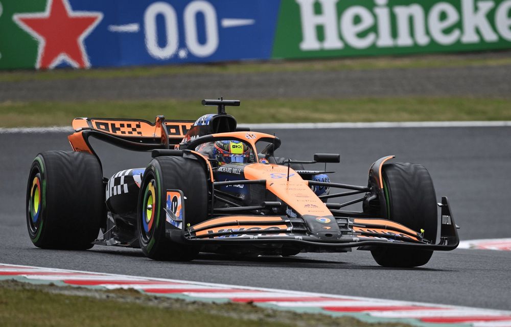 Formula 1 Japonia: Oscar Piastri, cel mai rapid în a doua sesiune de antrenamente - Poza 1