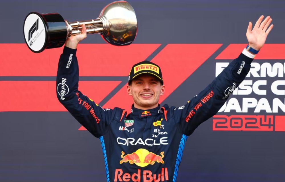 Formula 1: Max Verstappen, o nouă victorie categorică în Japonia. Perez și Sainz, pe podium - Poza 1