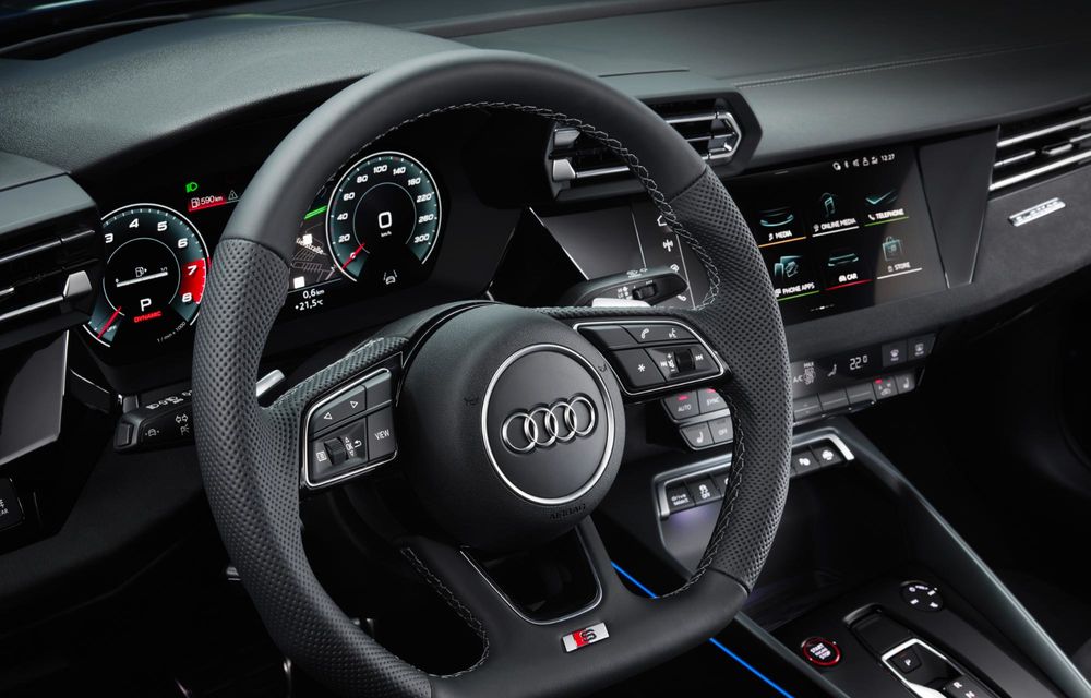 Noul Audi S3 facelift primește un motor mai puternic și un separator de cuplu, în premieră - Poza 69