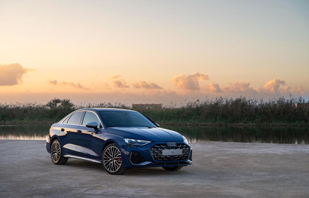 Noul Audi S3 facelift primește un motor mai puternic și un separator de cuplu, în premieră - Poza 1
