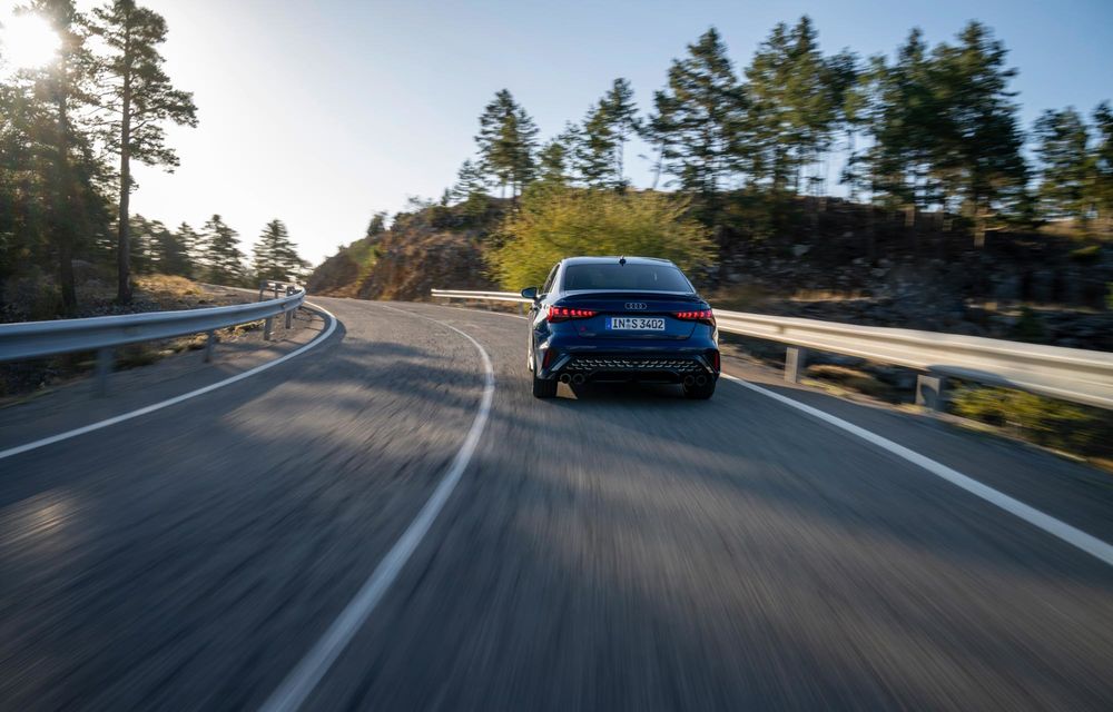 Noul Audi S3 facelift primește un motor mai puternic și un separator de cuplu, în premieră - Poza 5