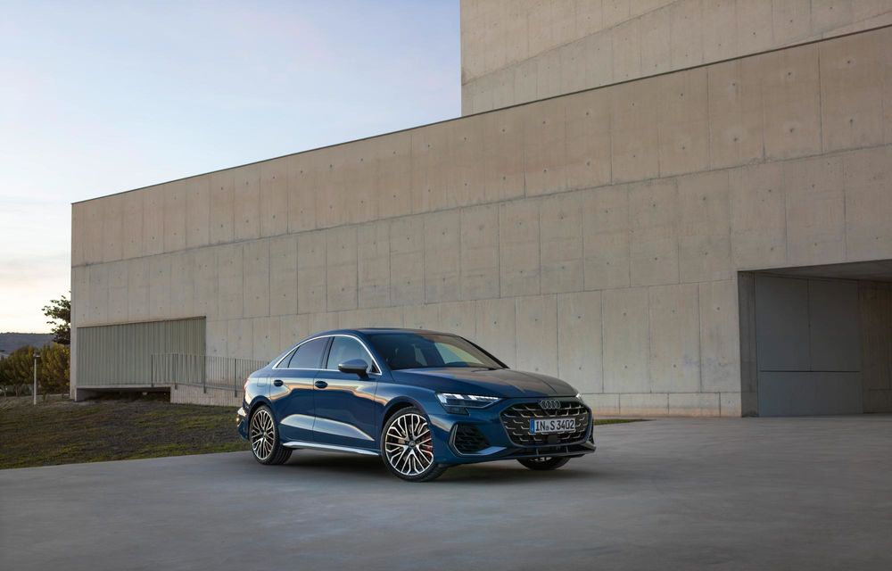 Noul Audi S3 facelift primește un motor mai puternic și un separator de cuplu, în premieră - Poza 18