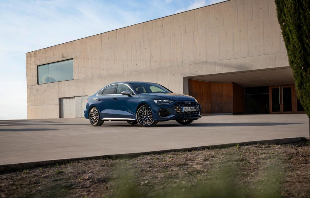 Noul Audi S3 facelift primește un motor mai puternic și un separator de cuplu, în premieră - Poza 21