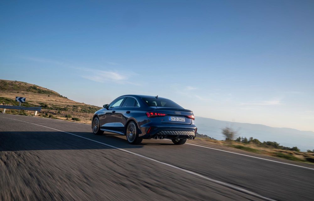 Noul Audi S3 facelift primește un motor mai puternic și un separator de cuplu, în premieră - Poza 47
