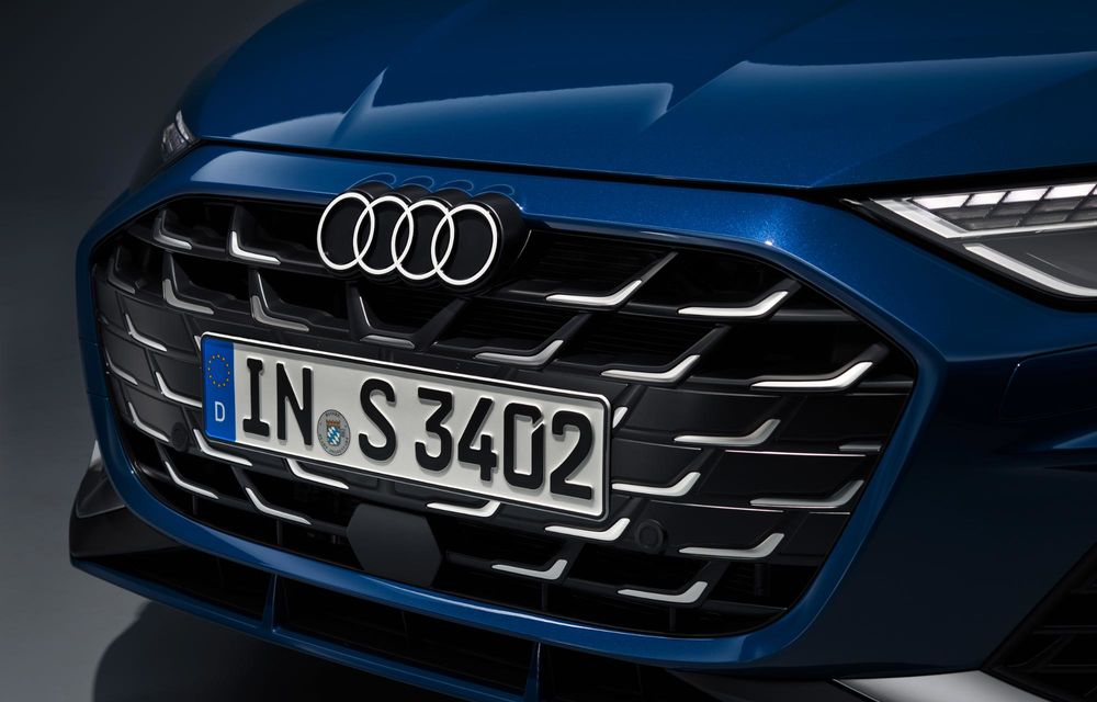 Noul Audi S3 facelift primește un motor mai puternic și un separator de cuplu, în premieră - Poza 55