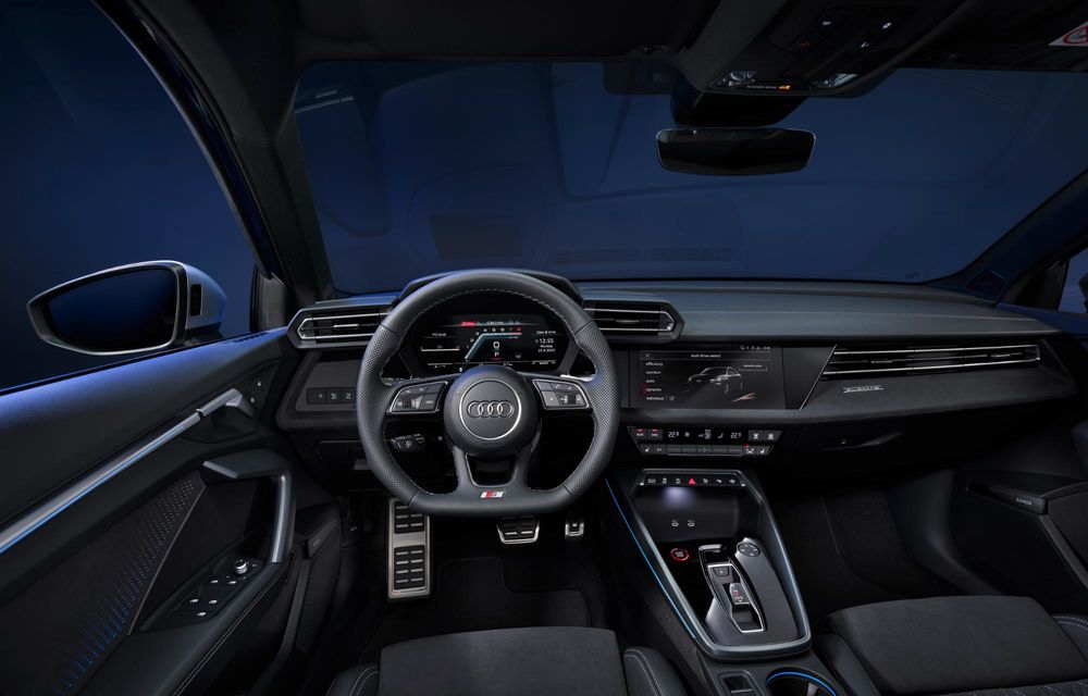 Noul Audi S3 facelift primește un motor mai puternic și un separator de cuplu, în premieră - Poza 58