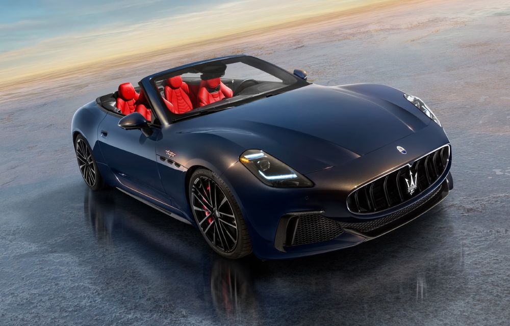 Maserati confirmă data lansării versiunii electrice a noului GranCabrio - Poza 1