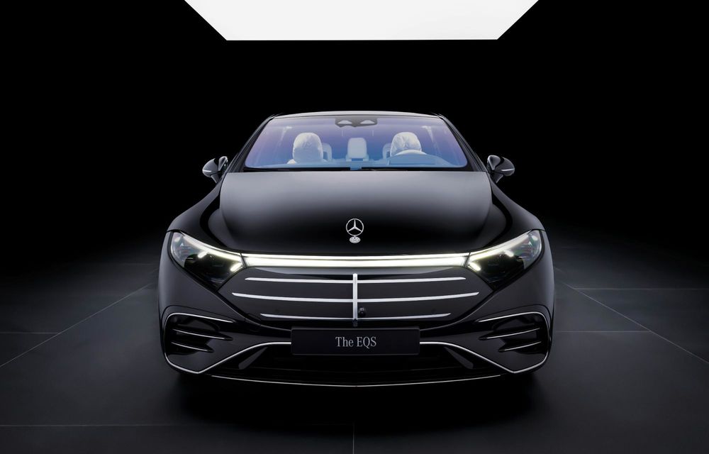 Noul Mercedes-Benz EQS facelift: grilă nouă și autonomie mai mare cu 82 de kilometri - Poza 3
