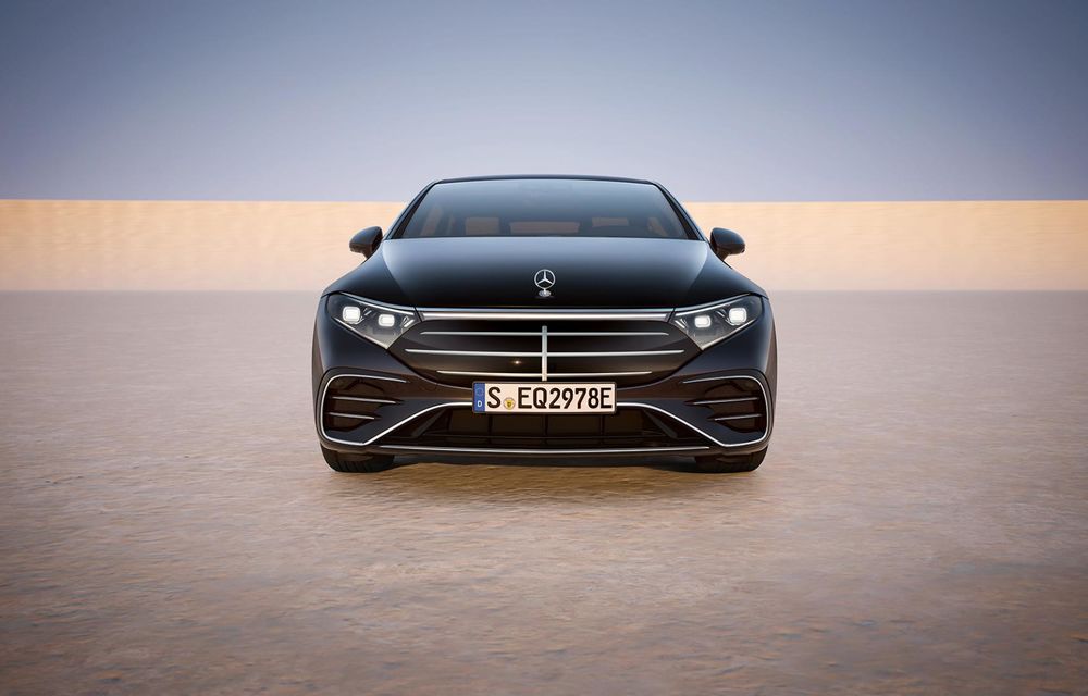 Noul Mercedes-Benz EQS facelift: grilă nouă și autonomie mai mare cu 82 de kilometri - Poza 6