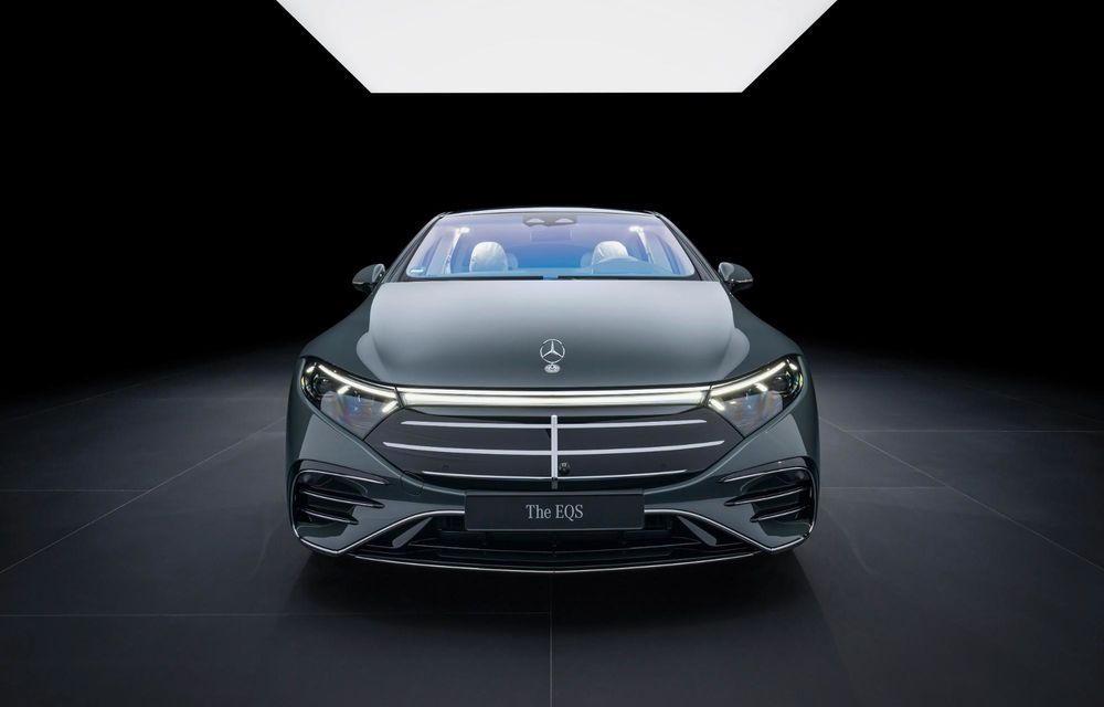 Noul Mercedes-Benz EQS facelift: grilă nouă și autonomie mai mare cu 82 de kilometri - Poza 7