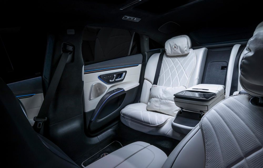 Noul Mercedes-Benz EQS facelift: grilă nouă și autonomie mai mare cu 82 de kilometri - Poza 35