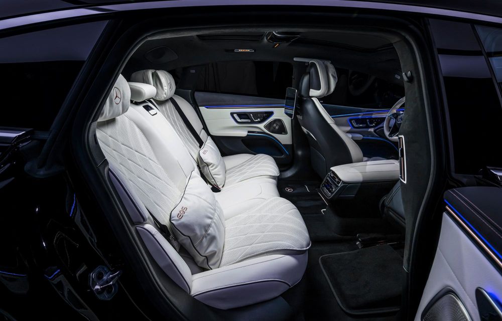Noul Mercedes-Benz EQS facelift: grilă nouă și autonomie mai mare cu 82 de kilometri - Poza 38