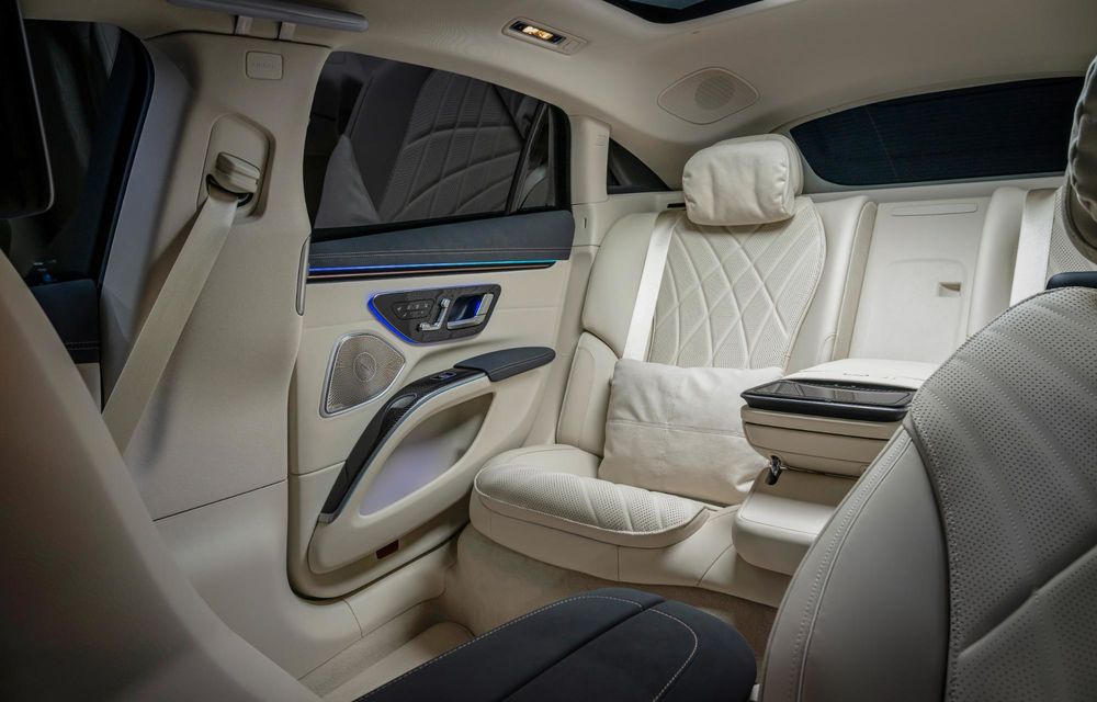 Noul Mercedes-Benz EQS facelift: grilă nouă și autonomie mai mare cu 82 de kilometri - Poza 45