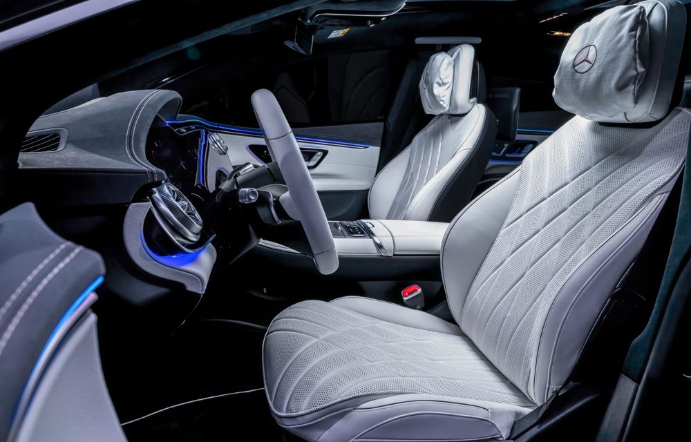 Noul Mercedes-Benz EQS facelift: grilă nouă și autonomie mai mare cu 82 de kilometri - Poza 29