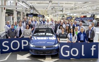 Noul Volkswagen Golf 8 facelift a intrat în producție, la uzina din Wolfsburg