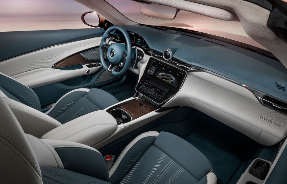Noul Maserati GranCabrio Folgore: versiune electrică de 830 CP - Poza 43