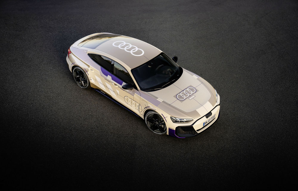 Imagini cu viitorul Audi RS e-tron GT Performance: o nouă navă amiral electrică - Poza 7