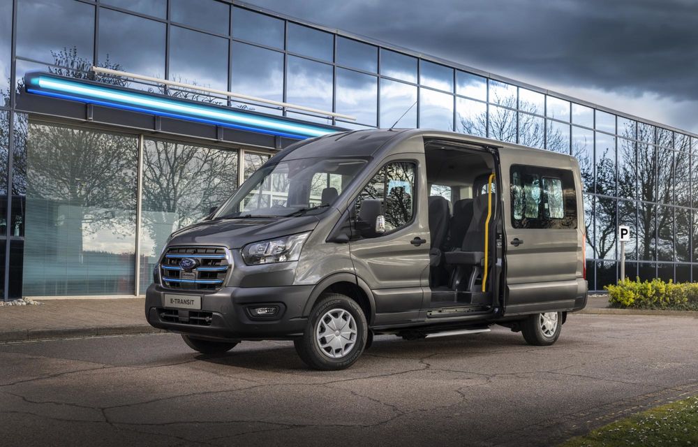Actualizări pentru Ford E-Transit: autonomie mărită până la 402 km și baterie nouă - Poza 3