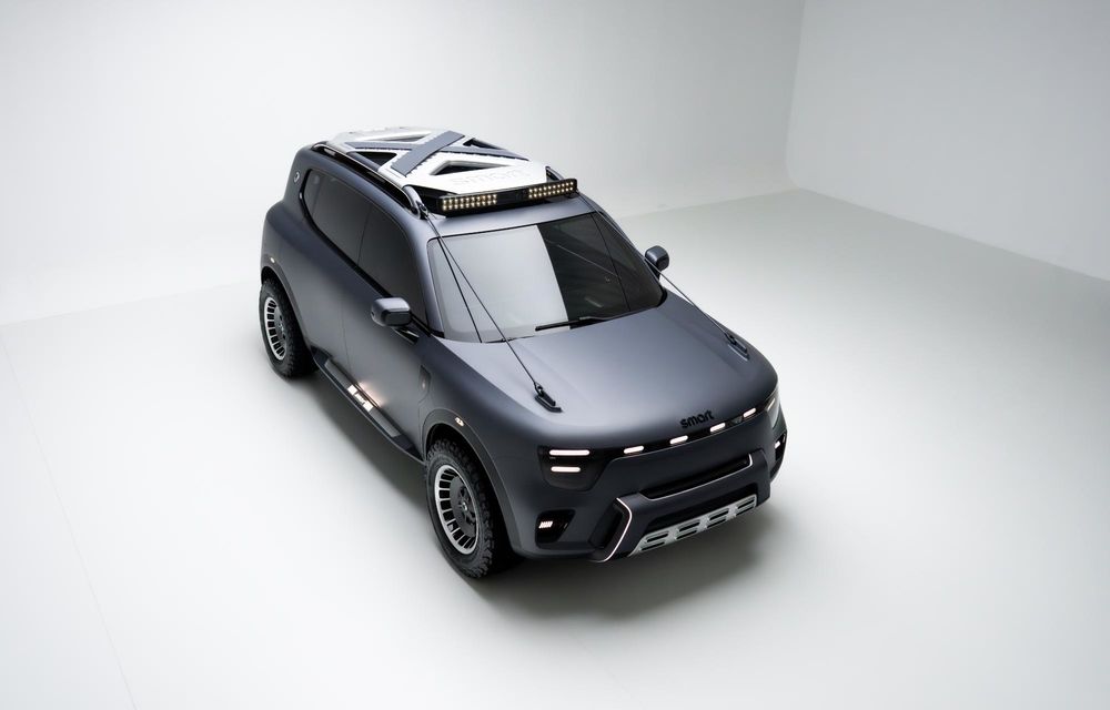 Noul concept Smart #5 anunță primul SUV electric de clasă medie al mărcii - Poza 3