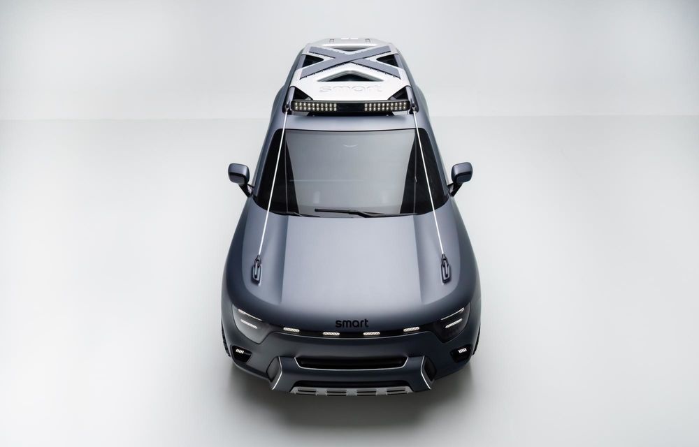 Noul concept Smart #5 anunță primul SUV electric de clasă medie al mărcii - Poza 5
