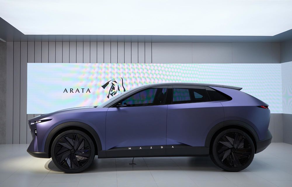 Noua Mazda Arata este un concept care anunță un viitor SUV electric pentru China - Poza 4