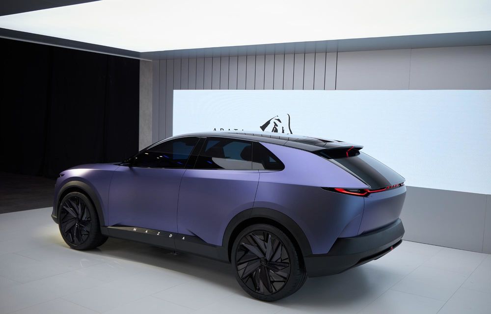 Noua Mazda Arata este un concept care anunță un viitor SUV electric pentru China - Poza 5