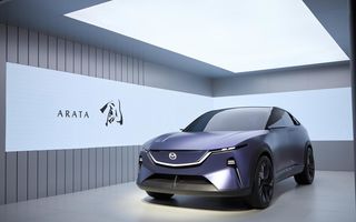 Noua Mazda Arata este un concept care anunță un viitor SUV electric pentru China