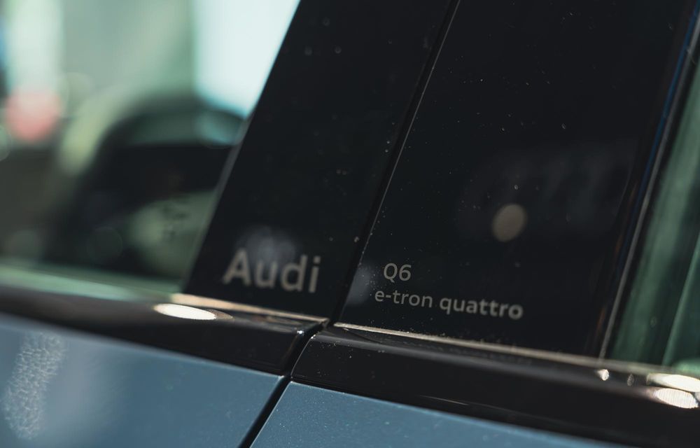PREMIERĂ: Ne-am întâlnit cu noul Audi Q6 e-tron. Iată 5 lucruri pe care le-am aflat! - Poza 22