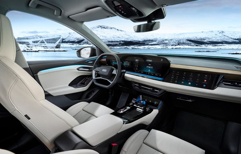 PREMIERĂ: Ne-am întâlnit cu noul Audi Q6 e-tron. Iată 5 lucruri pe care le-am aflat! - Poza 32