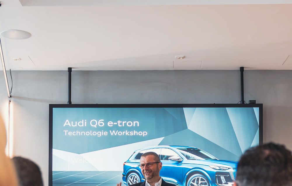 PREMIERĂ: Ne-am întâlnit cu noul Audi Q6 e-tron. Iată 5 lucruri pe care le-am aflat! - Poza 38