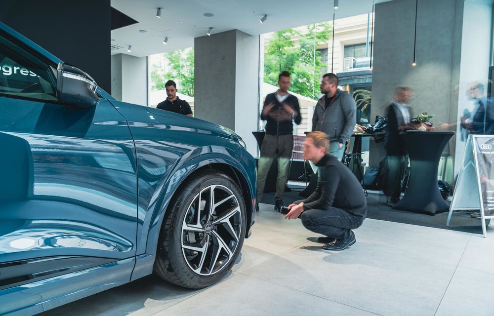 PREMIERĂ: Ne-am întâlnit cu noul Audi Q6 e-tron. Iată 5 lucruri pe care le-am aflat! - Poza 58